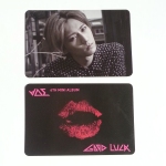 BEAST Good Luck Hyunseung Black Lips Card